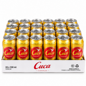 Cerveja Cuca Lata 330ml caixa 24